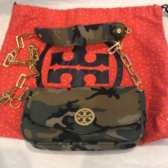 Tory Burch Handbags - Tory Burch mini camo bag